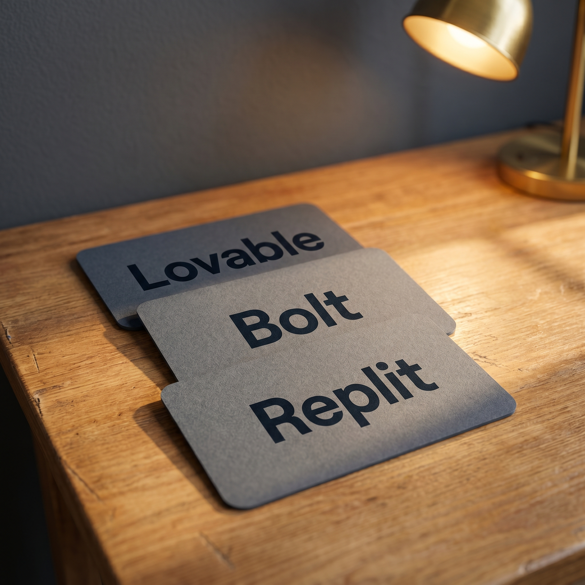 Lovable, Bolt and Replit
